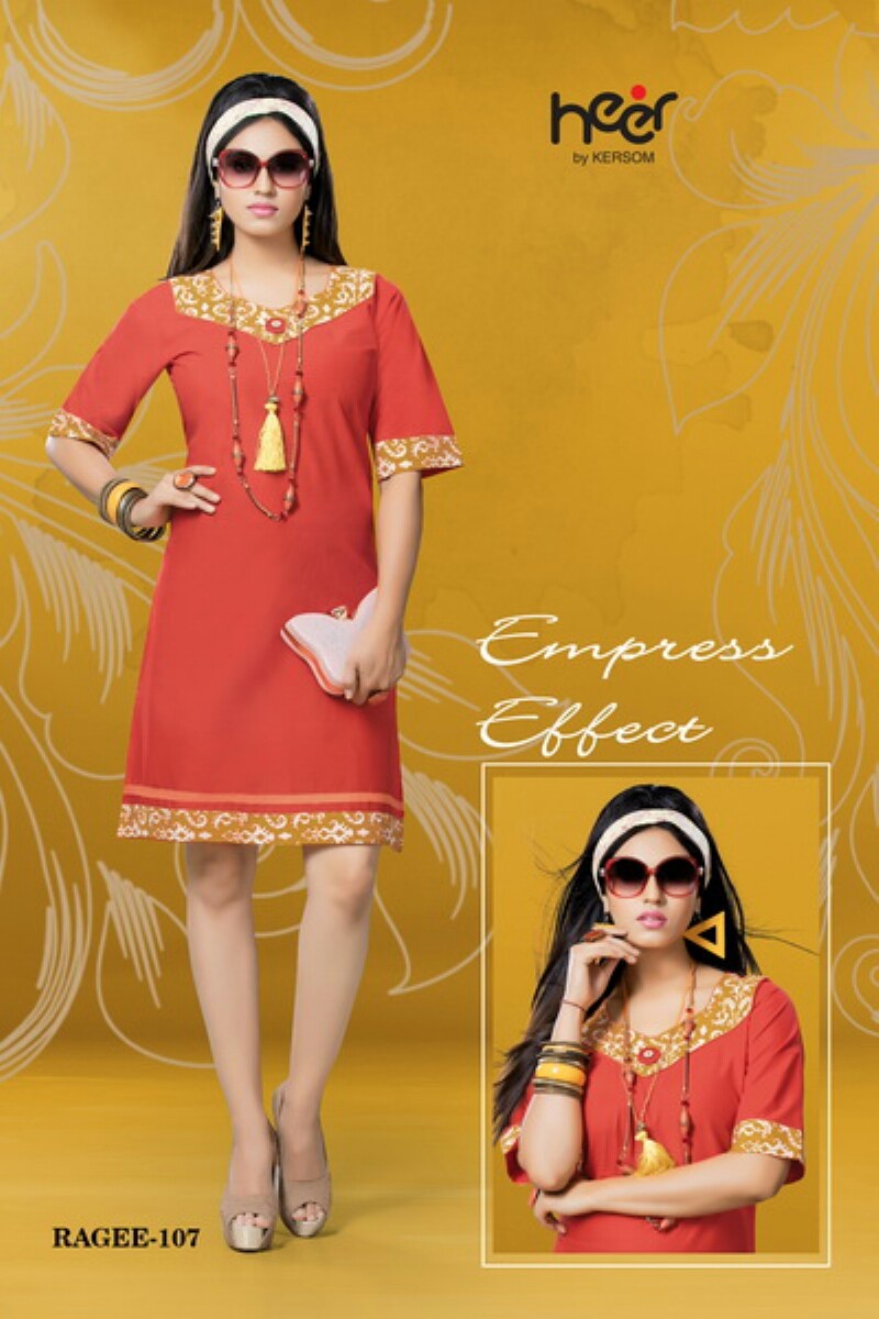 Heer Designer Ragee Vol-1 Short Ladies Wear Kurtis Heer Designer Ragee Vol-1 Short Ladies Wear Kurtis